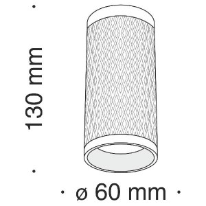 Точечный светильник Alfa C036CL-01G