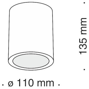 Точечный светильник Conik gyps C001CW-01W
