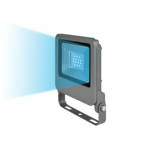 Прожектор уличный  ULF-F17-10W/BLUE IP65 195-240В SILVER