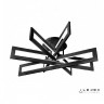 Потолочная люстра Stalker 9082-R800-X 128W BK