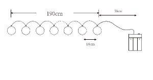 Гирлянда Venuto 29957-20C