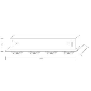 Точечный светильник Cardani Piccolo A5941PL-4BK