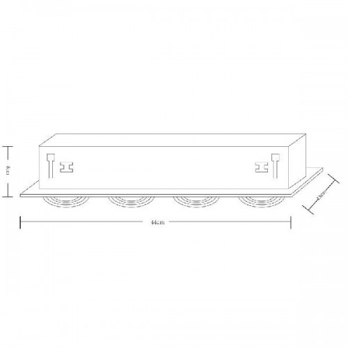 Точечный светильник Cardani  Piccolo A5941PL-4BK