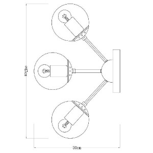 Потолочная люстра Bolla A1664PL-5CC