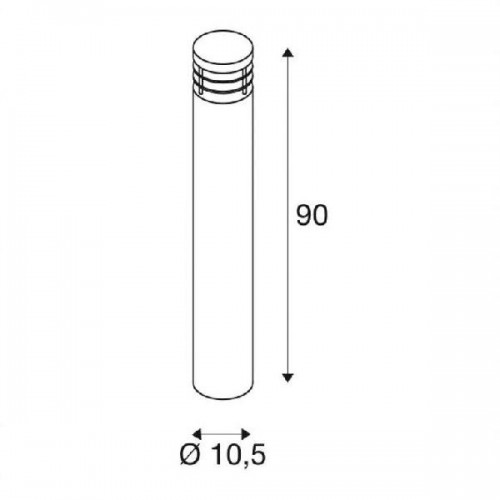 Наземный светильник Vap slim 230069