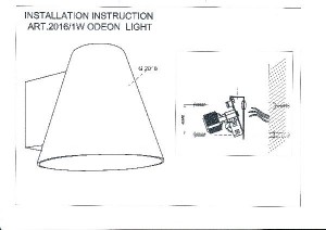 Бра Turin 2016/1W