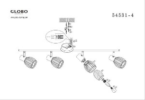 Спот Colubris 54531-4
