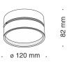 Точечный светильник Onda C024CL-L18B4K