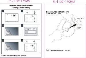 Газонная световая фигура Solar D 3302