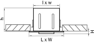 Точечный светильник CARDANO 214028