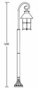 Наземный фонарь 81506/18 Gb