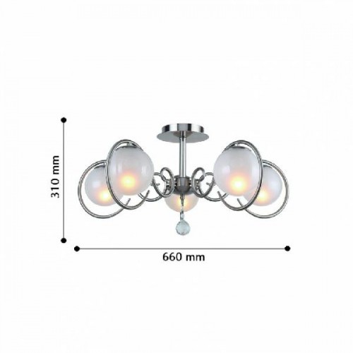 Потолочная люстра Fabbio 2349-5U