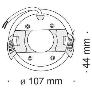 Точечный светильник Metal Modern DL293-01-BZ