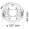 Точечный светильник Metal Modern DL293-01-BZ