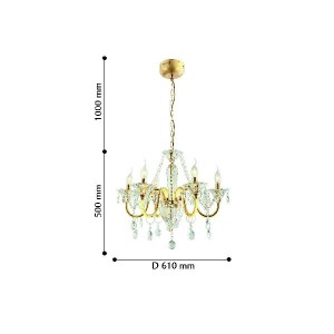 Подвесная люстра Mieder 2425-6P