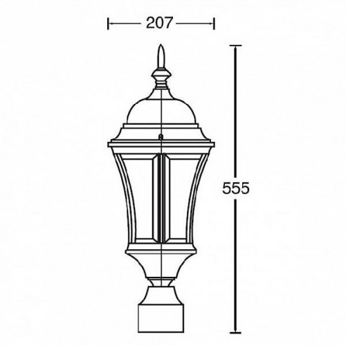 Плафон  91303L Gb