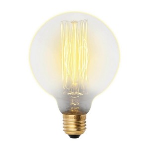 Лампочка накаливания  IL-V-G95-60/GOLDEN/E27 VW01
