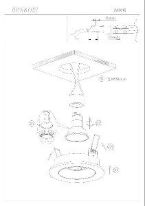 Точечный светильник DK2018 DK2018-BK