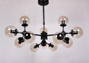 Потолочная люстра Zodiak LDP 160-12 BK