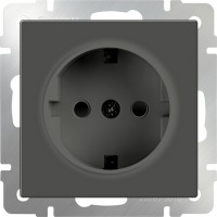 Розетка Серо-коричневый WL07-SKGS-01-IP44