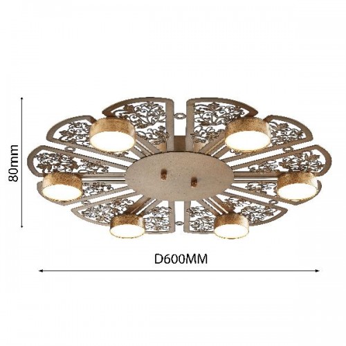 Потолочный светильник Ornamentum 2604-6C