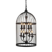 Подвесная люстра BIRD CAGE CH008-8-ABG