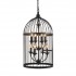 Подвесная люстра BIRD CAGE CH008-8-ABG