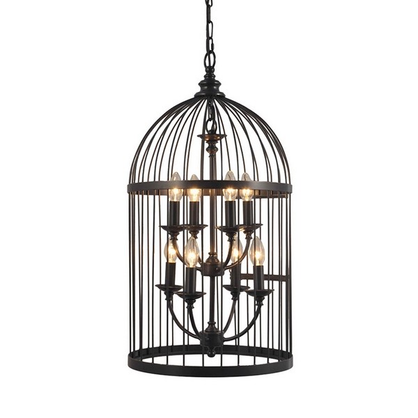 Подвесная люстра BIRD CAGE CH008-8-ABG Подвесная люстра BIRD CAGE CH008-8-ABG