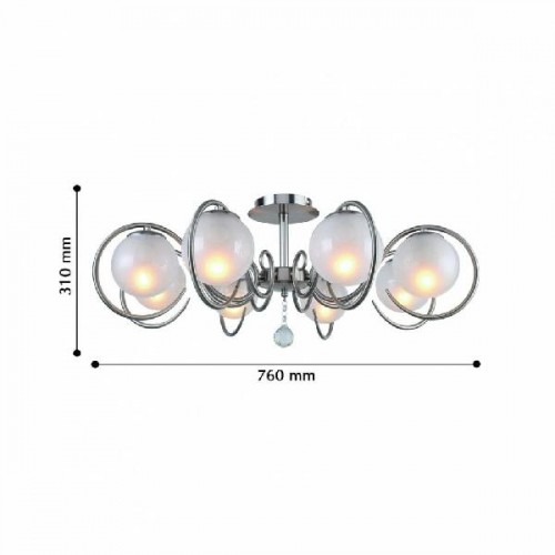Потолочная люстра Fabbio 2349-8U