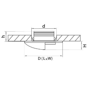 Подсветка для лестниц и ступеней Lumina 212166