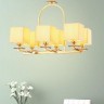 Подвесная люстра Liniano LDP 17100-6 GD