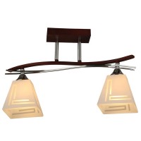 Потолочная люстра  MD.3139-2-S WENGE+CH