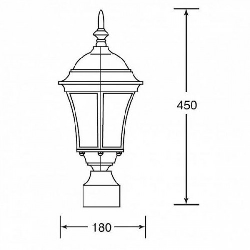 Плафон  91303S Bl