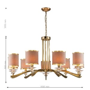 Подвесная люстра Rocca 2689-9P