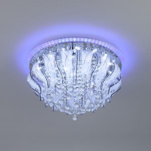 Потолочная люстра Soffite 80119/8 хром/синий+красный+фиолетовый