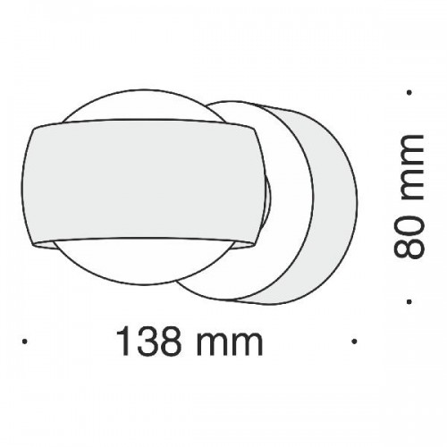 Бра Lens MOD072WL-L8W3K