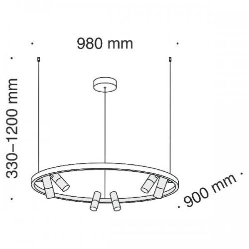 Подвесной светильник Satellite MOD102PL-L42W4K