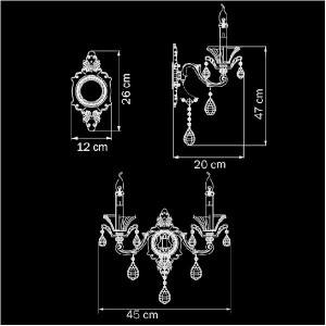 Бра AMPOLLO 786622