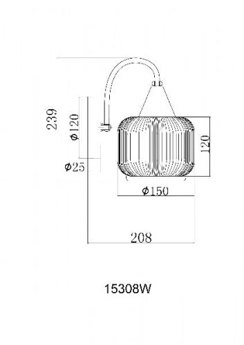 Бра Missa 15308W