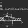 Точечный светильник TONDO 006201