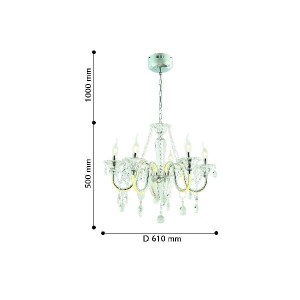 Подвесная люстра Mieder 2426-6P