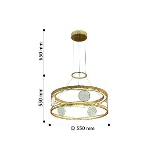 Подвесная люстра Rocco 2354-5P