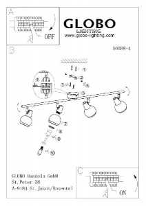 Спот Karde 56038-4
