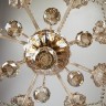 Подвесная люстра Diamond 10052/8 золото/тонированный хрусталь Strotskis