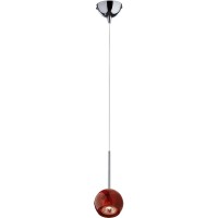 Подвесной светильник 101 101-01-16R chrome + red