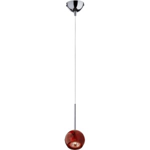 Подвесной светильник 101 101-01-16R chrome + red