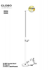 Торшер Sicilia 58094