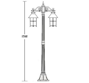 Наземный фонарь 81508 А Gb