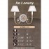 Бра 274N 274N/1 AM WHITE ALABASTER - CREAM SHADE