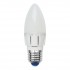 Лампочка светодиодная  LED-C37-6W/NW/E27/FR/DIM ALP01WH пластик